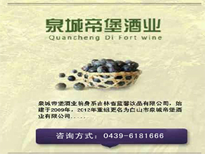 白山市泉城帝堡酒業(yè)有限公司